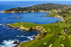 Pebble Beach Aerial Overview By Bart Keagy