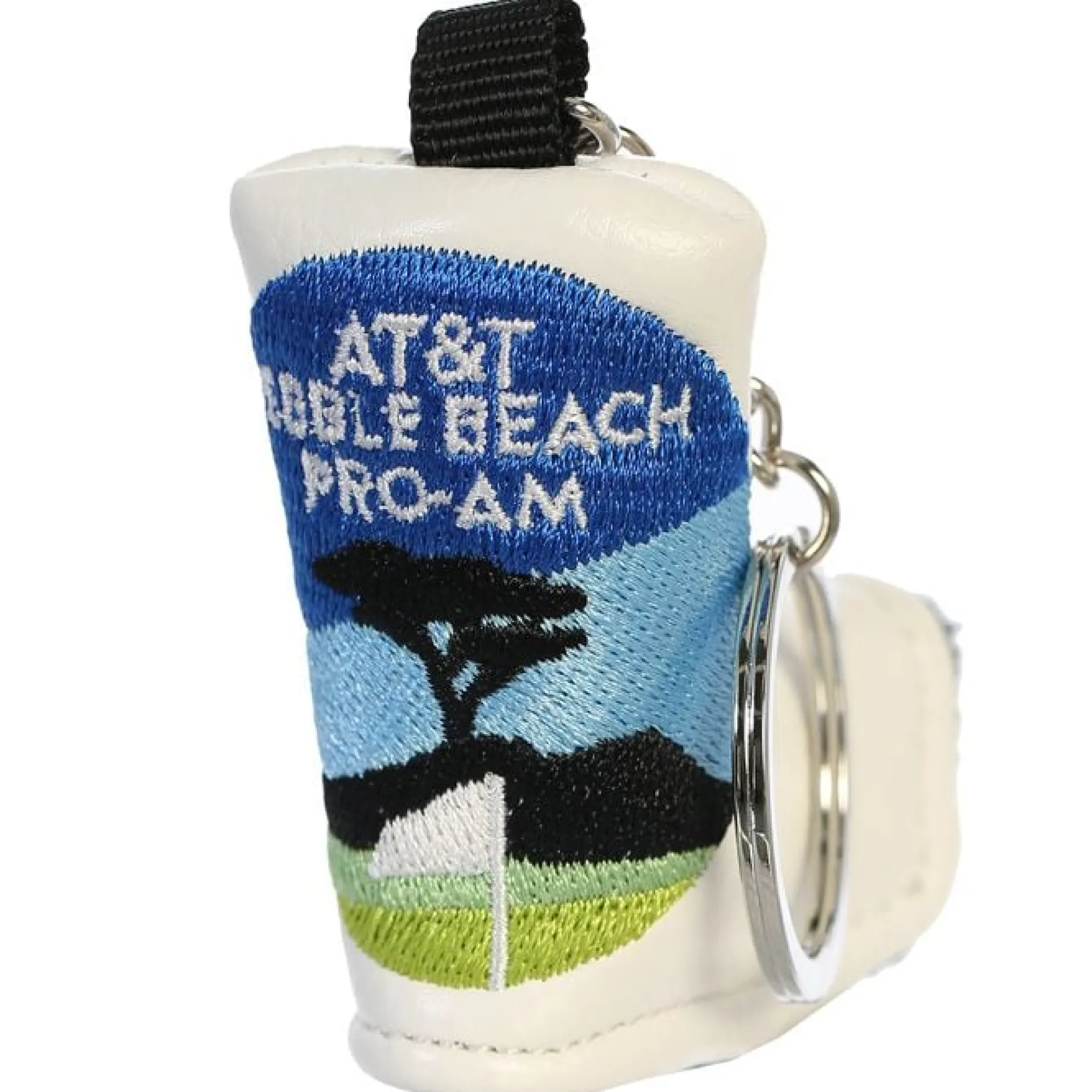 Pebble Beach At&T Pro-Am Blade Putter Cover Keychain