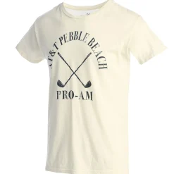 Men Pebble Beach At&T Pro-Am Clubs Tee By Original Retro Brand