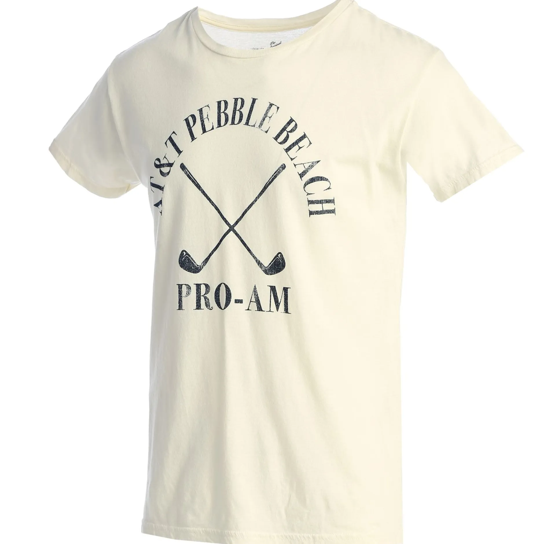 Men Pebble Beach At&T Pro-Am Clubs Tee By Original Retro Brand