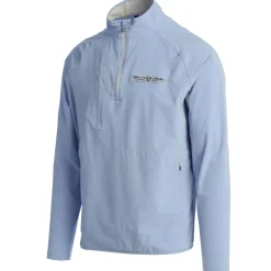 Men Pebble Beach Concours D'Elegance Flex Adapt 1/2 Zip Pullover By Peter Millar