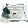 Pebble Beach Crossbody Stadium Turn Lock Bag By Sheergear