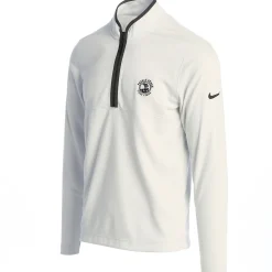 Men Pebble Beach Dri-Fit Victory Half Zip By Nike