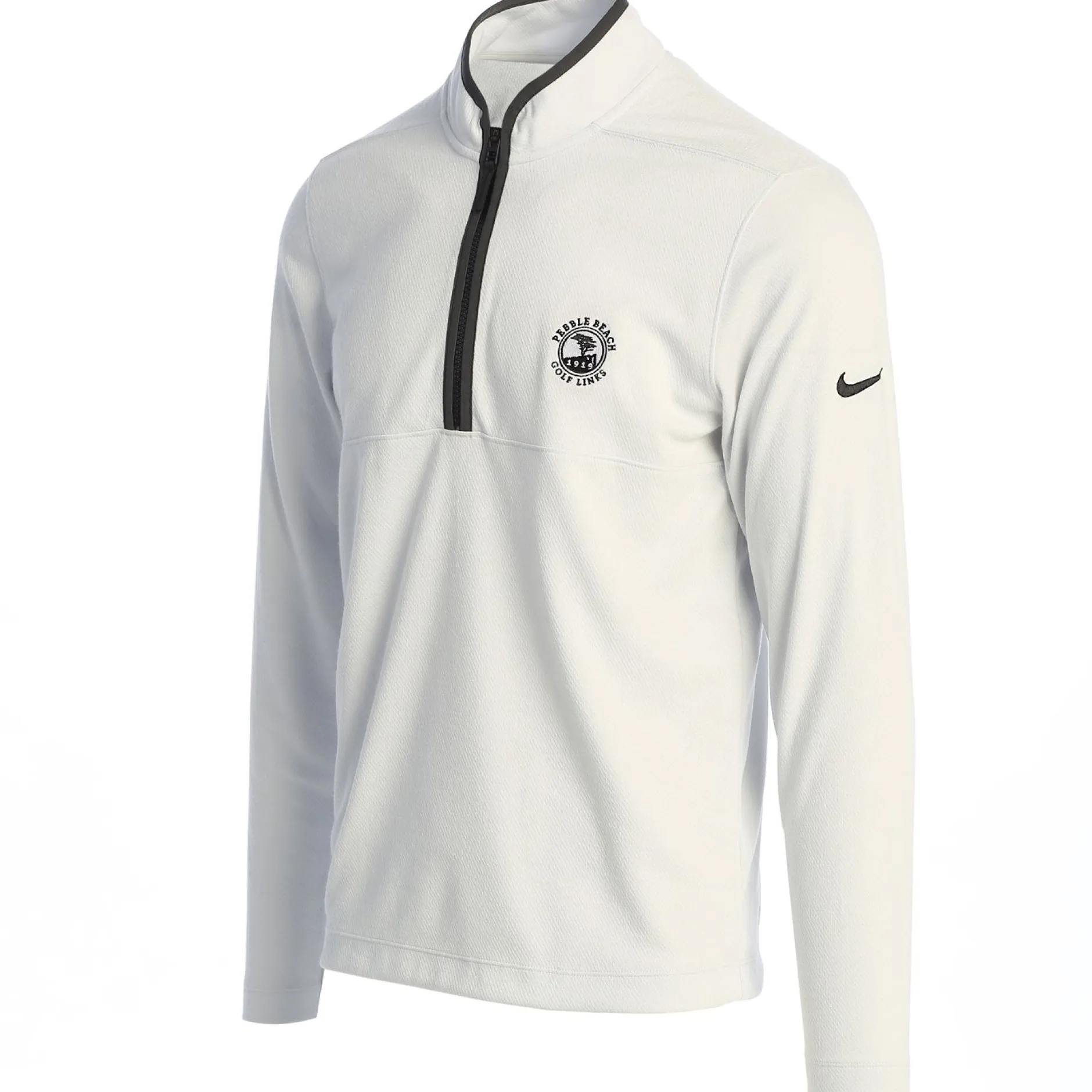 Men Pebble Beach Dri-Fit Victory Half Zip By Nike