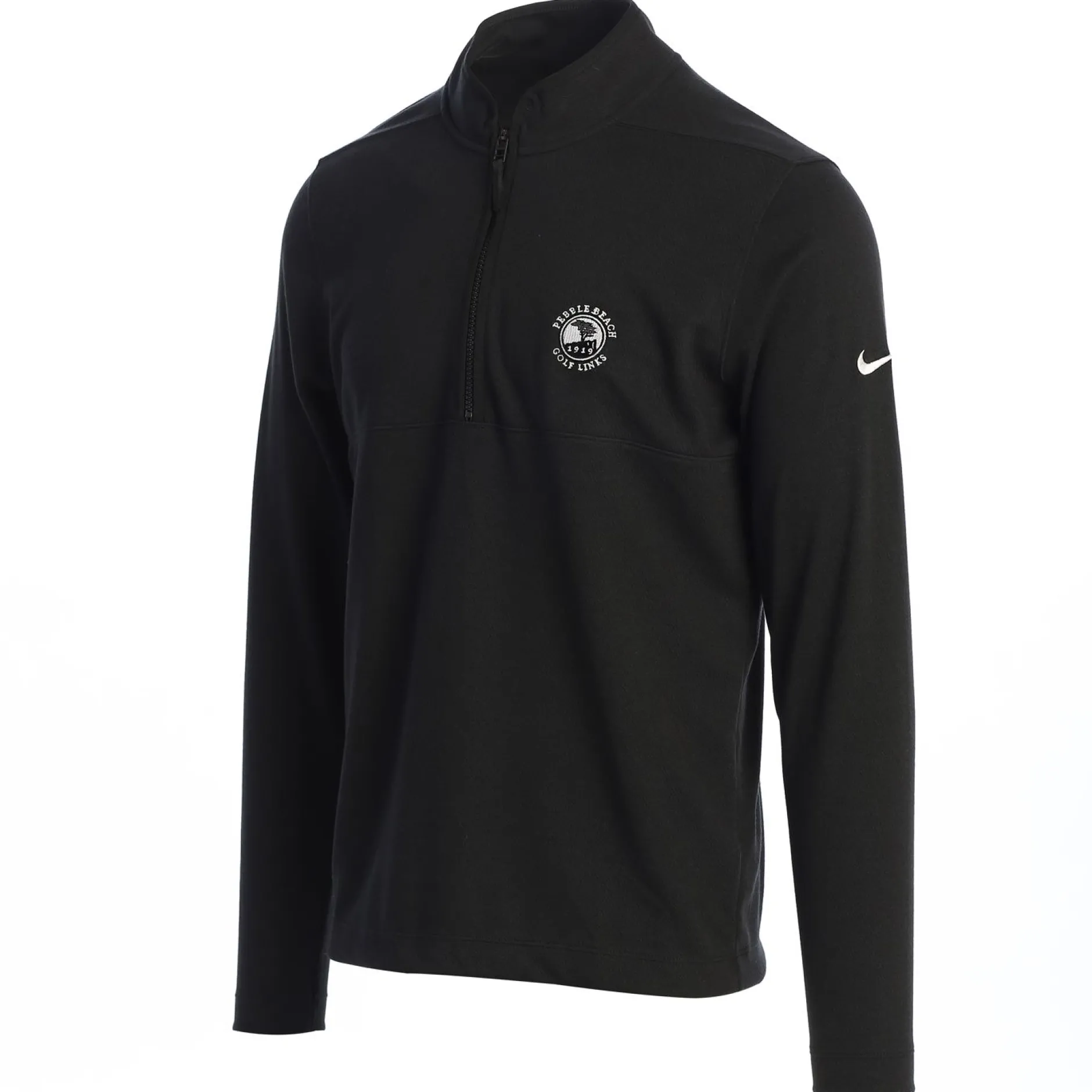 Men Pebble Beach Dri-Fit Victory Half Zip By Nike