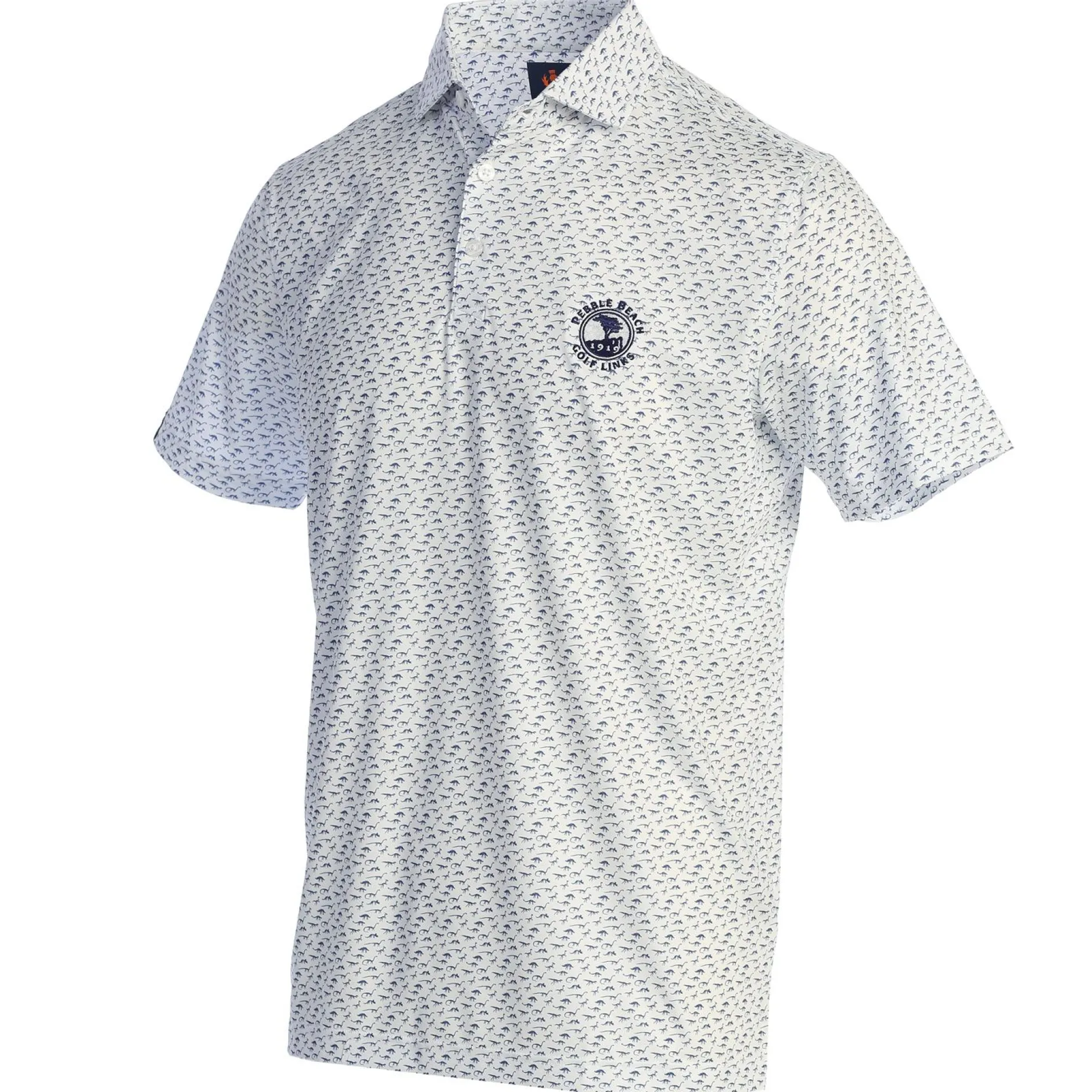 Men Pebble Beach Fossils Polo By Donald Ross