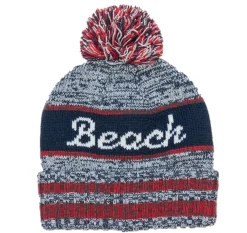 Pebble Beach Jacquard Knit Beanie By Pukka