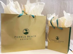 Pebble Beach Kraft Paper Gift Bag