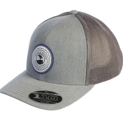 Pebble Beach Lithosphere Widder Snap Back Hat By Travis Mathew