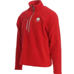 Men Pebble Beach Men's 'Fast Trek' 1/2 Zip Fleece By Columbia