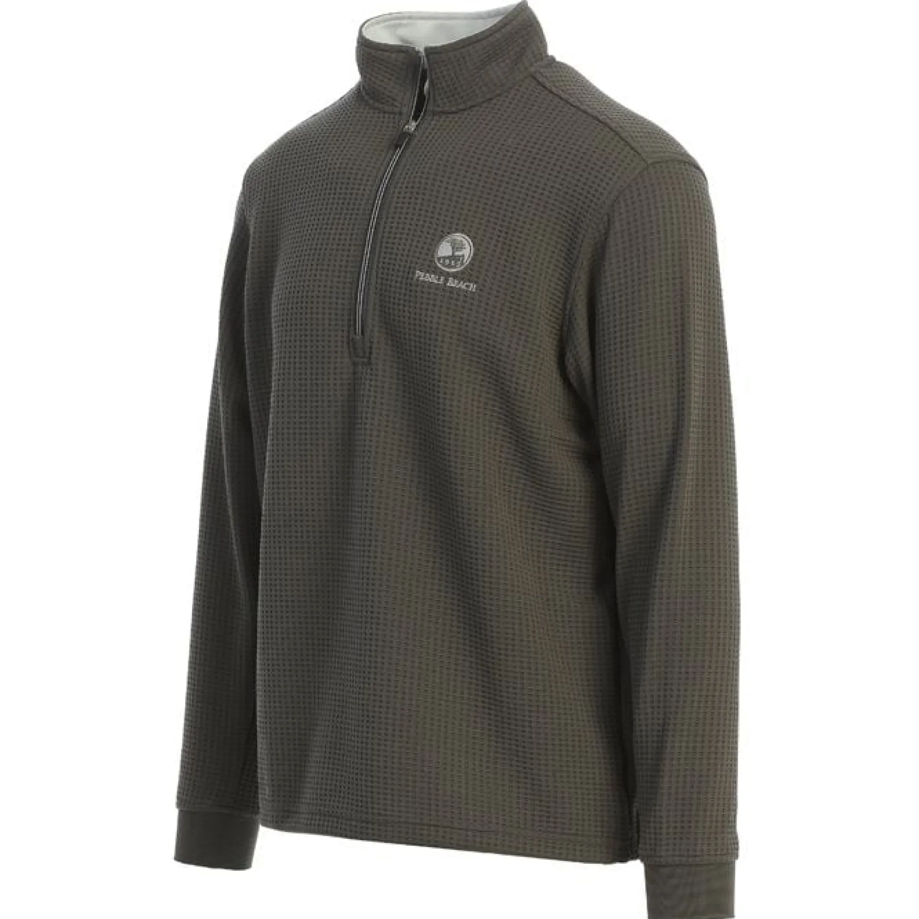Men Pebble Beach Men's Golf Optic 1/4 Zip By Straight Down