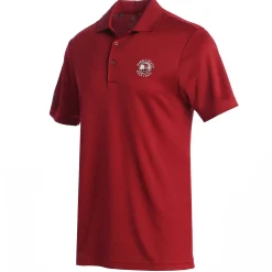 Men Pebble Beach Men's Solid Performance Polo By Adidas