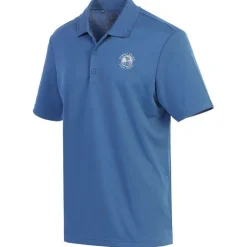 Men Pebble Beach Men's Solid Performance Polo By Adidas