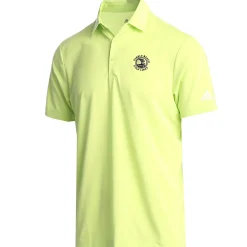 Men Pebble Beach Men's Ultimate365 Pulse Green Polo By Adidas