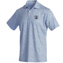 Men Pebble Beach Shave Ice Polo By Peter Millar
