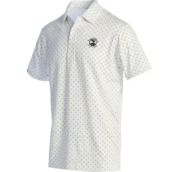 Men Pebble Beach Signature Dot Performance Polo By Dunning