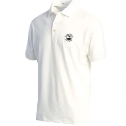 Men Pebble Beach Solid Polo By Peter Millar