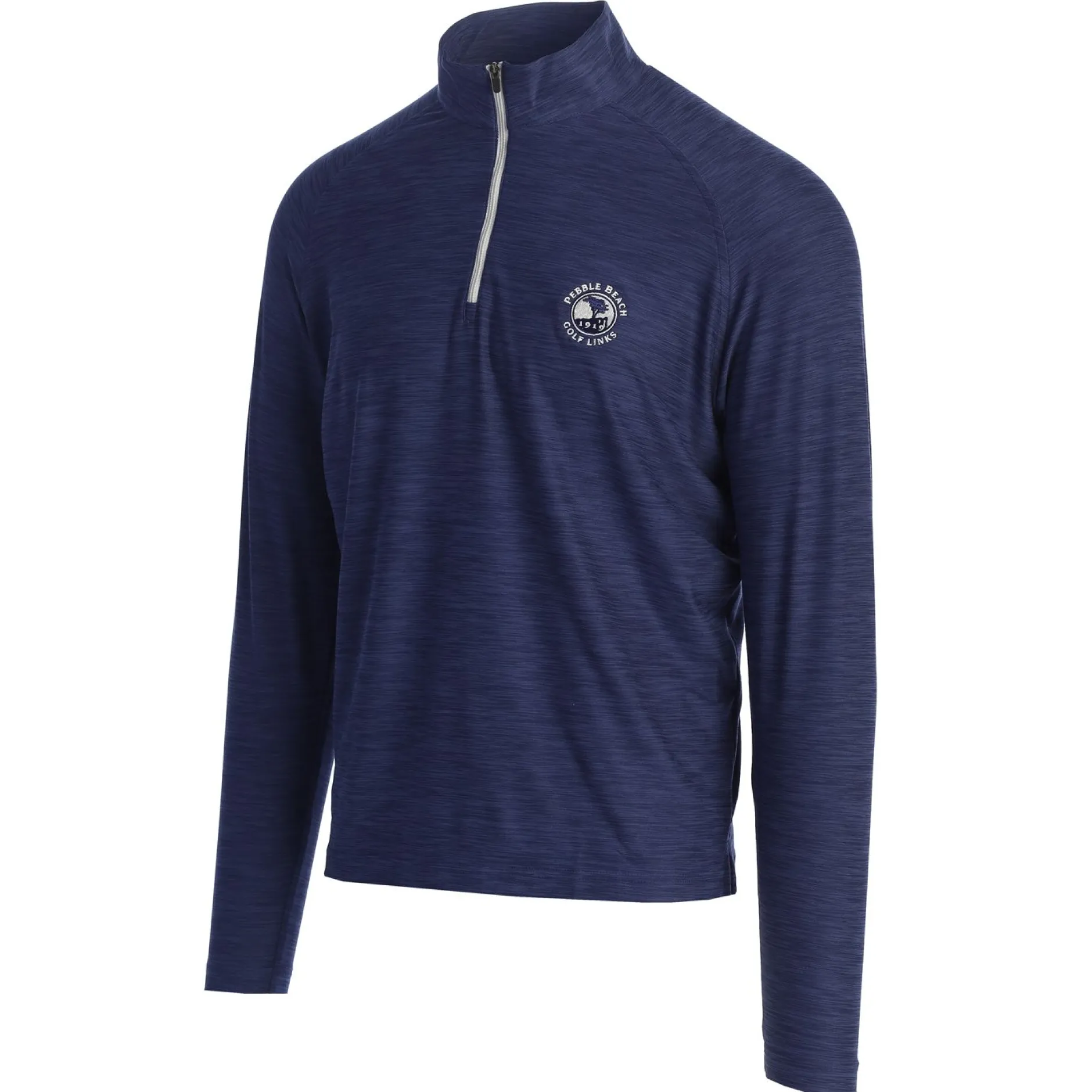 Men Pebble Beach Sport Fit 1/4 Zip Pullover By Donald Ross
