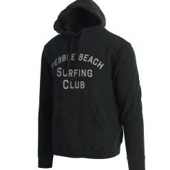 Men Pebble Beach Surfing Club Label Hoodie By Original Retro Brand
