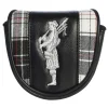 Pebble Beach Spanish Bay Tartan Mallet Putter Cover By Prg