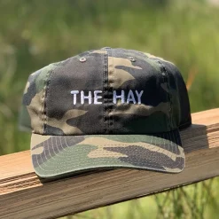 Pebble Beach The Hay Camo Twill Cap By American Needle
